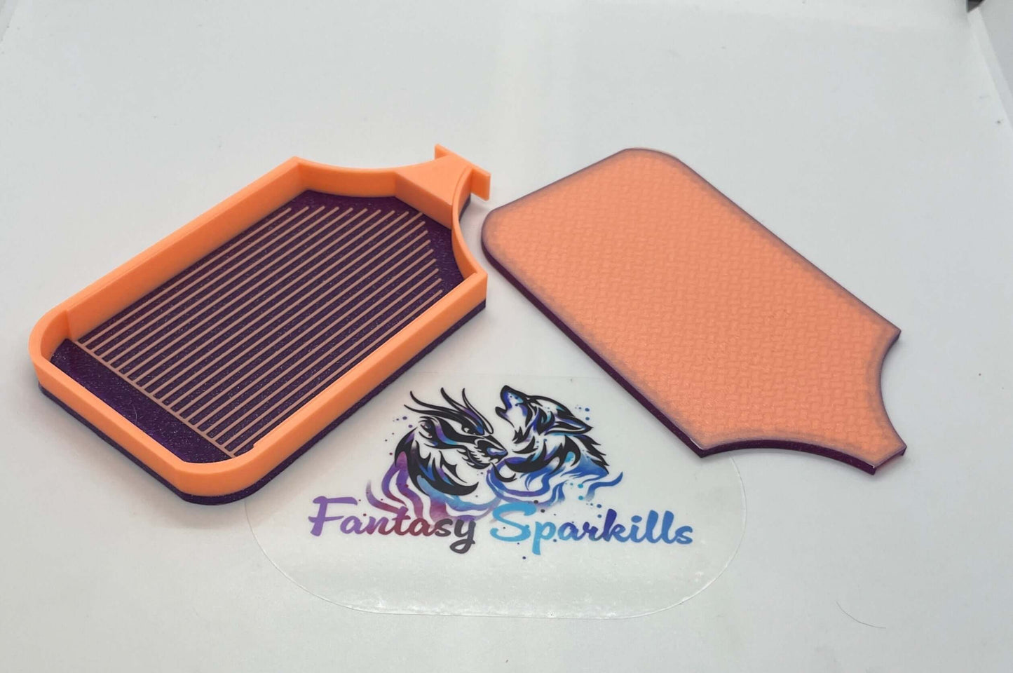 Spooktacular Glow-in-the-Dark Ghost Dragon Art Trays - Diamond Painting's Best Kept Secret for Nighttime Crafting Thrills!"