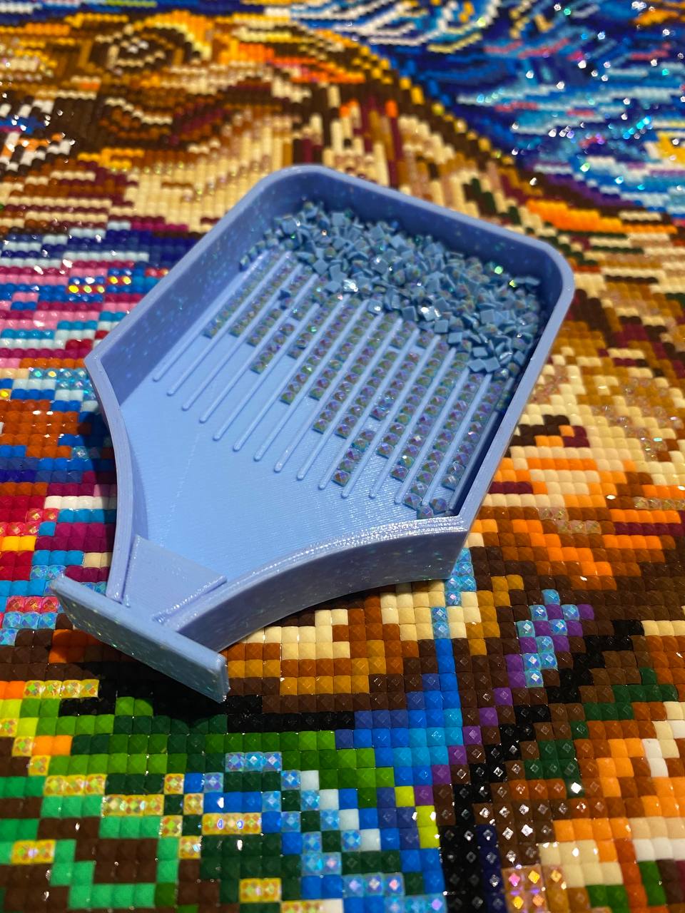Diamond Art Tabletts in übernatürlichen Farben für die Diamantmalerei