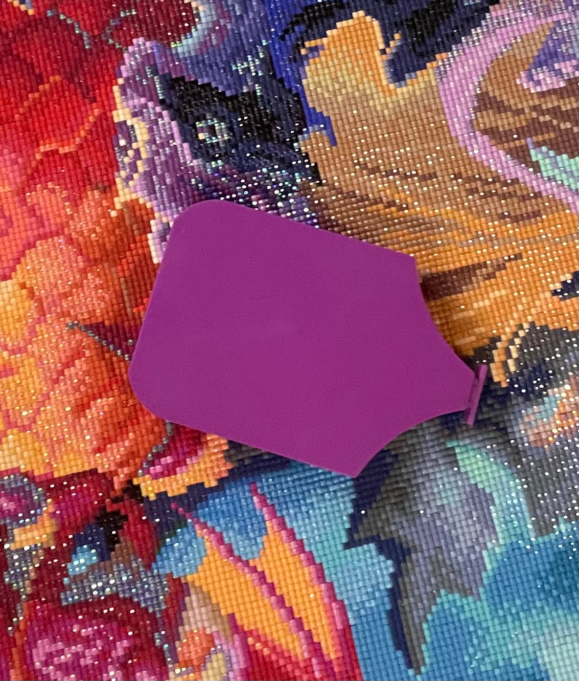 Dragonling Diamond Art Tray In One Colourway– Who Needs Washi Tape? Not You!