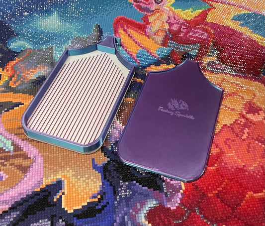 Deluxe Diamond Art Tablett in Seidenfarben für Diamantpunkte, 5D-Malerei, Diamantmalerei-Bohrer