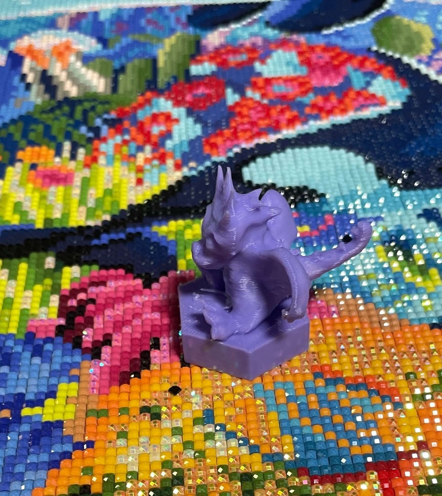 Majestic Drillgon Cover Minder – Règle votre scène artistique diamantée, outil essentiel pour les artistes, cadeau idéal pour les créatifs