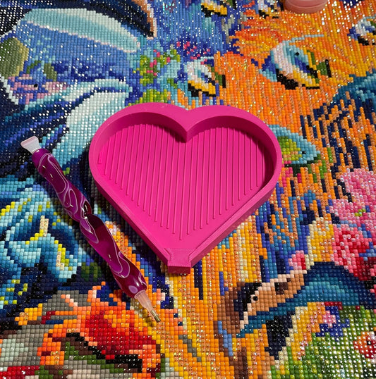 Love Heart Diamond Art Tablett – Verleihen Sie Ihren Bastelarbeiten Glanz, eine einzigartige Geschenkidee zum Valentinstag