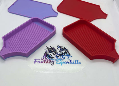 Sleek Dragon Diamond Art Tray In One Colourway– Who Needs Washi Tape? Not You!