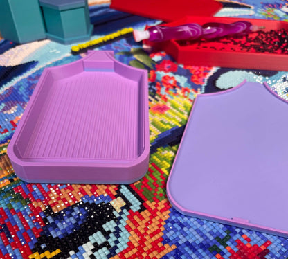 Sleek Dragon Diamond Art Tray In One Colourway– Who Needs Washi Tape? Not You!