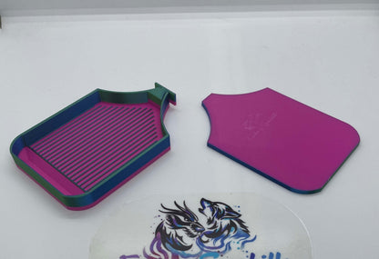 Dragonlings Delight Diamond Trays - Precision Drill Lining Made Easy - Essential Diamond Art Tool - Perfect Gift for Craft Wizards