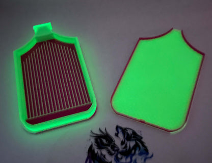 Spooktacular Glow-in-the-Dark Ghost Dragon Art Trays - Diamond Painting's Best Kept Secret for Nighttime Crafting Thrills!"