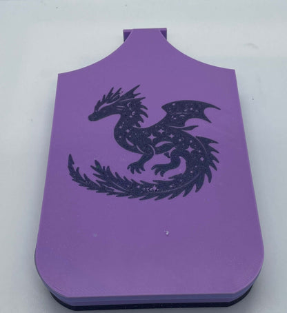 Enchanting Space Dragons Diamond Art Tray, Galactic Sparkle Holder, For Diamond Painting Fans, Perfect Craft Gift