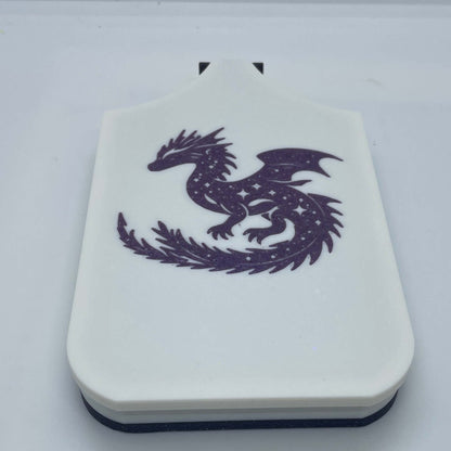 Enchanting Space Dragons Diamond Art Tray, Galactic Sparkle Holder, For Diamond Painting Fans, Perfect Craft Gift