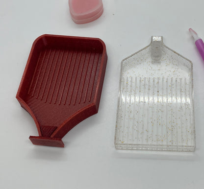 Sparkill glittery sparkly diamond painting trays with stoppers for 5d painting, diamond Art and dotz drills