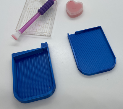 Snow Wolf Diamond Art Trays With Lid and Stopper in Three Sizes for Diamond Dots, Painting