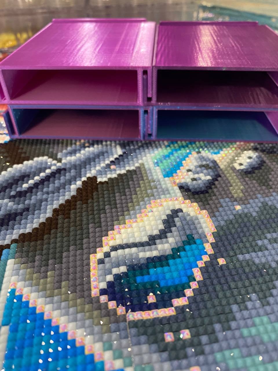 Faerie Pink Diamond Art Trays for Diamond Painting – Fantasy Sparkills